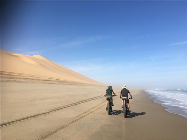 Namibia biking vacation