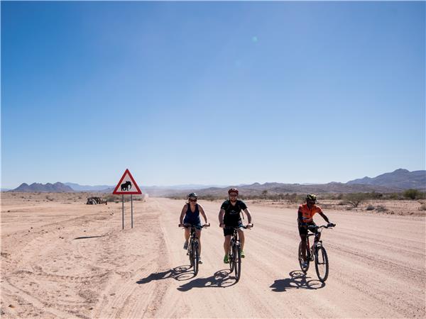 Namibia biking vacation