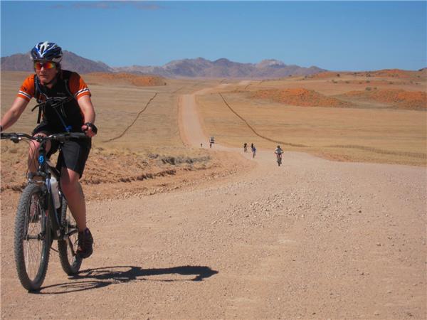 Namibia biking vacation