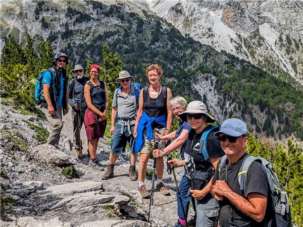 Albania walking holiday