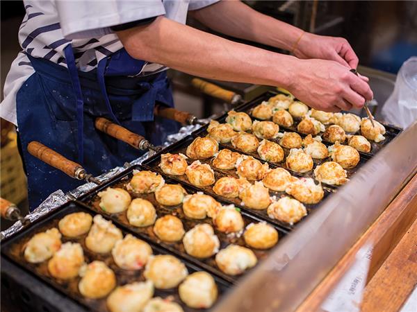 Japan group vacation, a food adventure