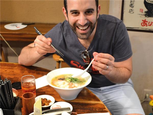 Japan group vacation, a food adventure