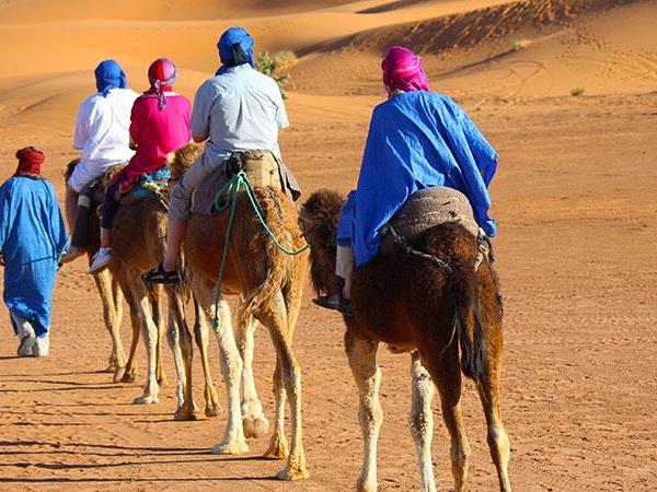 Morocco budget vacation, desert safari