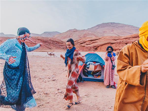 Morocco overland vacation, small group