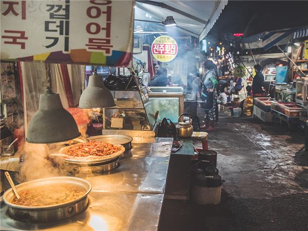 Food tour in South Korea
