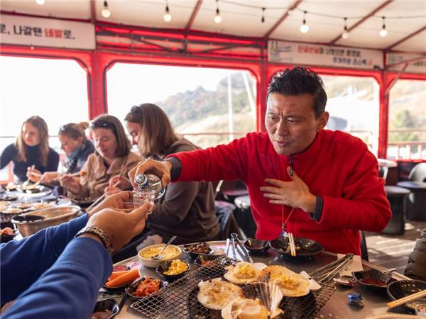 Food tour in South Korea