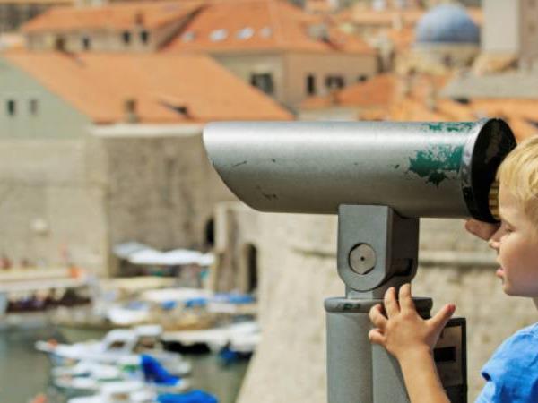 Croatia family vacation, bike and boat
