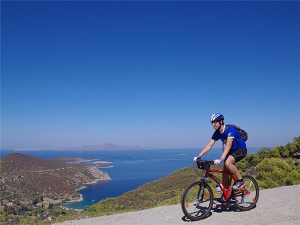 Greek biking vacation