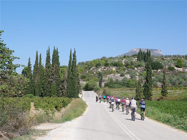 Greek biking vacation