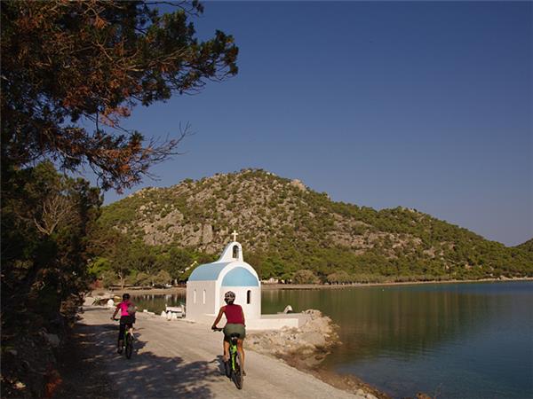 Greek biking vacation