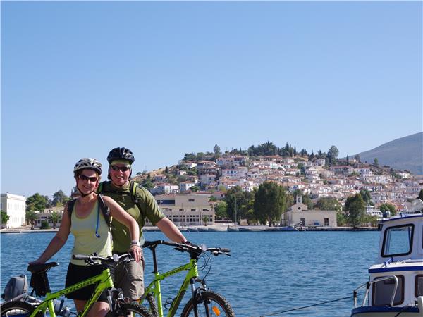 Greek biking vacation