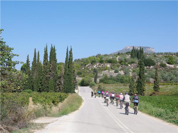 Greek biking vacation