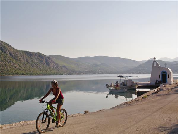 Greek biking vacation