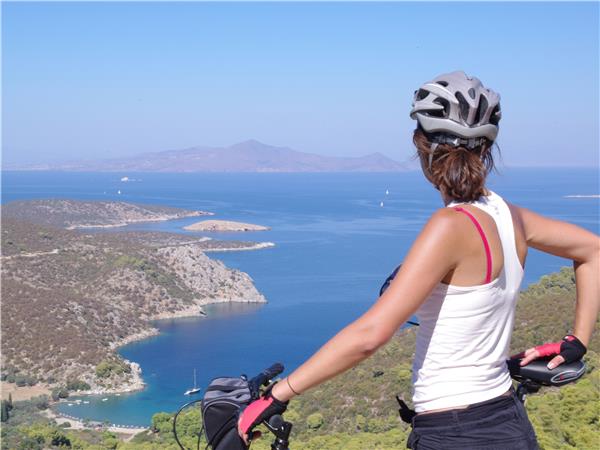 Greek biking vacation