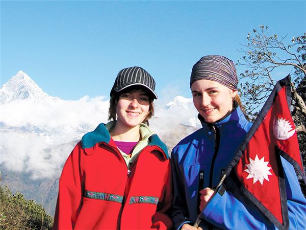 Family adventure vacation in Nepal