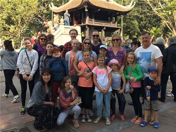 Family vacation in Vietnam