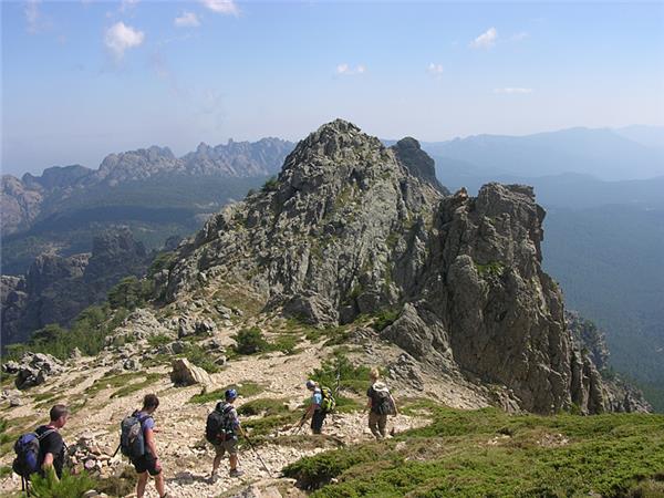 GR20 trekking vacation in Corsica, France