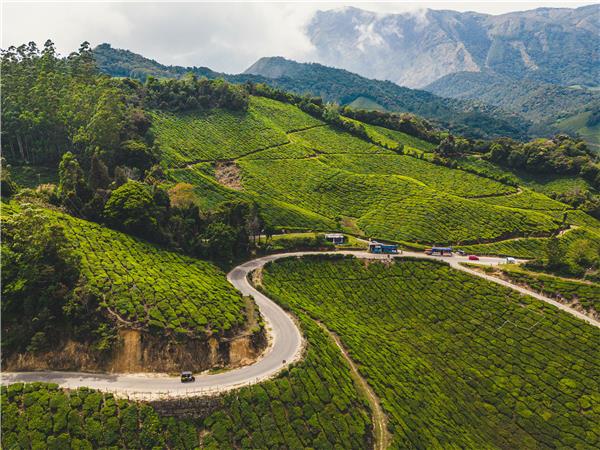 Small group cycling holiday in Kerala, India