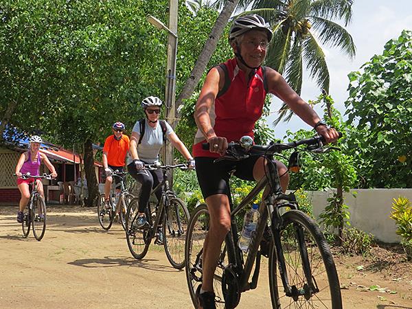 Kerala and tropical India cycling vacations