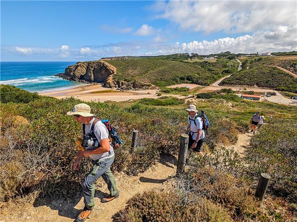 Coastal hiking vacation in Portugal