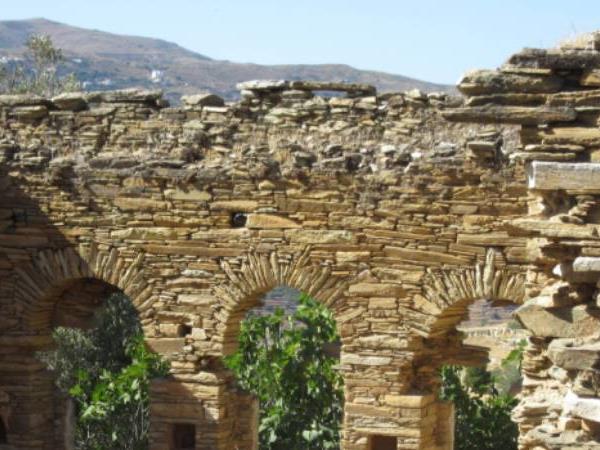Andros trail walking vacation in Greece