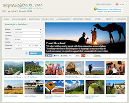 Responsible Travel site