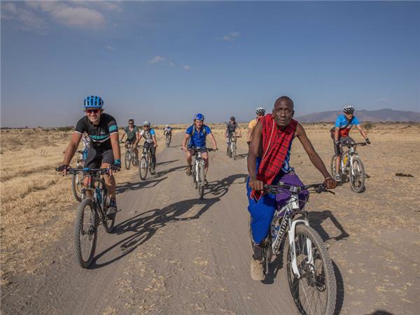 Tanzania biking vacation, explore by bike