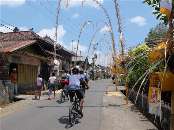 Indonesia biking vacation, Bali and Java