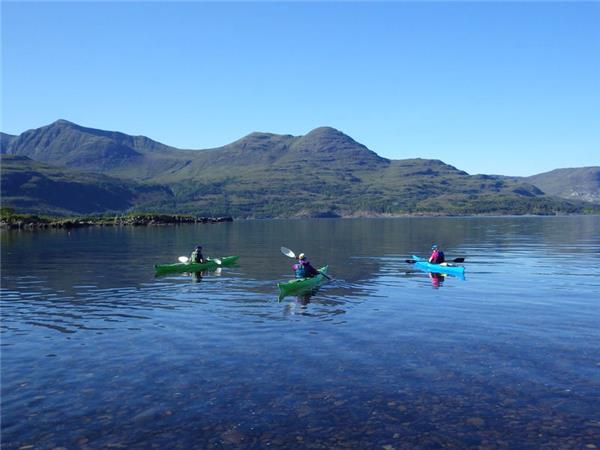 Sea kayaking vacation in Scotland