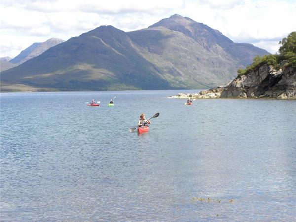 Sea kayaking vacation in Scotland