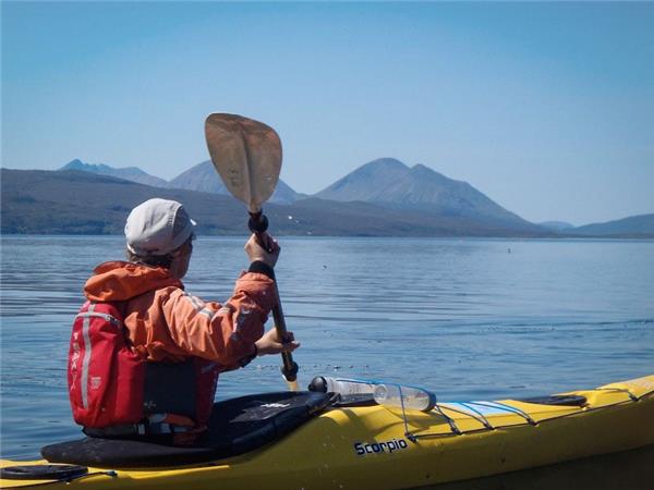 Sea kayaking vacation in Scotland