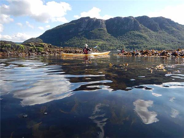 Sea kayaking vacation in Scotland