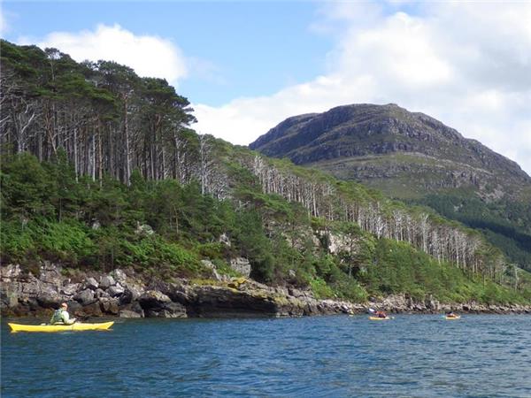 Sea kayaking vacation in Scotland