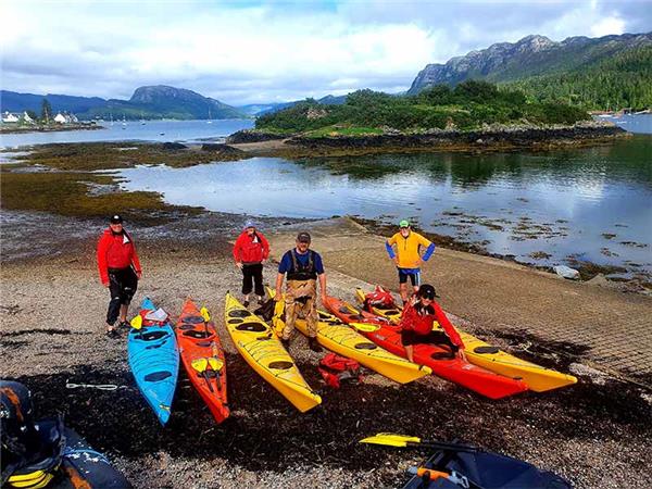 Sea kayaking vacation in Scotland