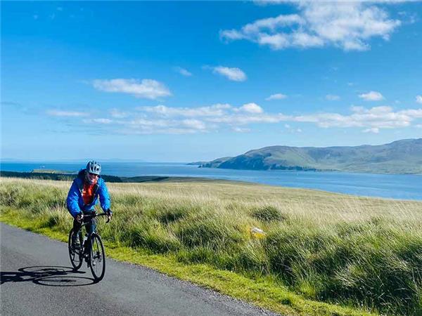 Road cycling on Arran, Islay and Jura