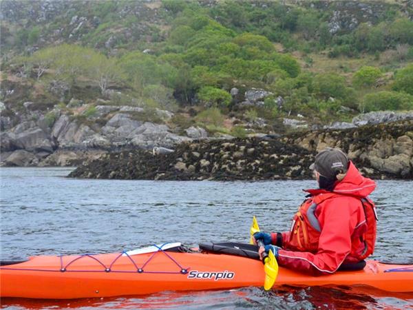 Atlantic Coast sea kayaking vacation in Scotland