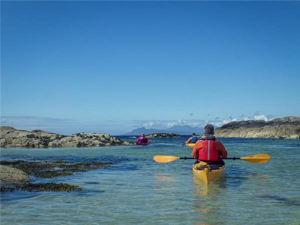 Atlantic Coast sea kayaking vacation in Scotland