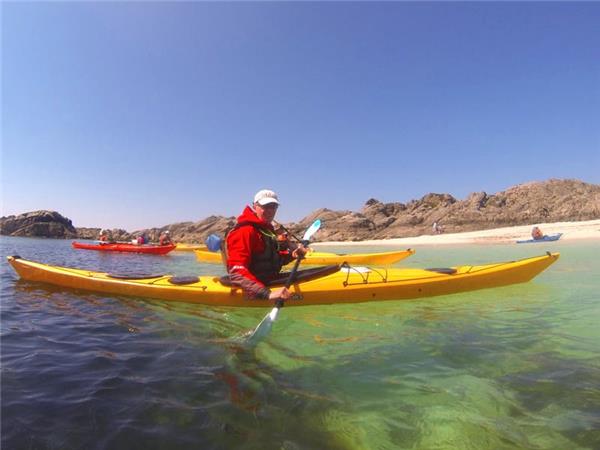 Atlantic Coast sea kayaking vacation in Scotland