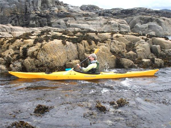 Atlantic Coast sea kayaking vacation in Scotland