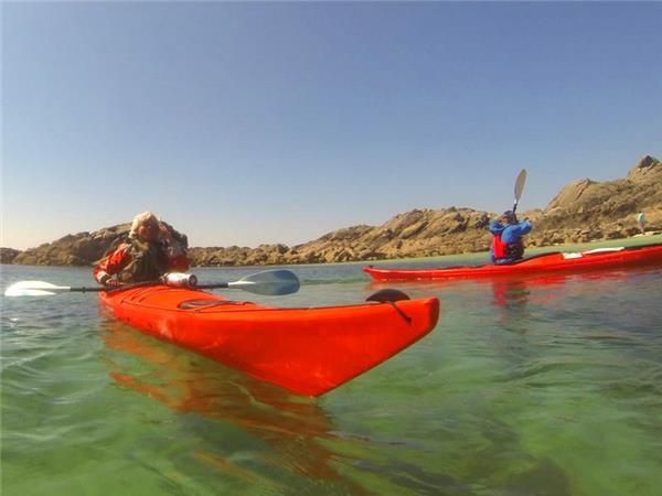 Atlantic Coast sea kayaking vacation in Scotland