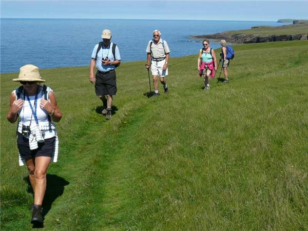 Orkney Isles walking vacation, small group