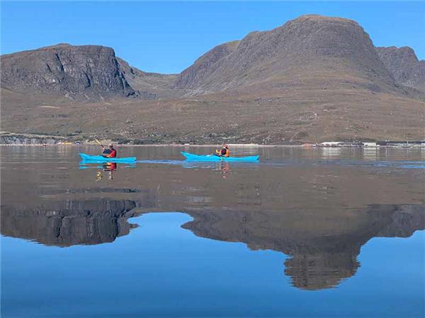 Learn to kayak in the Scottish Highlands