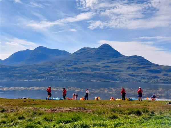 Learn to kayak in the Scottish Highlands