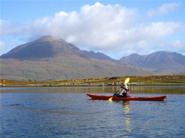 Learn to kayak in the Scottish Highlands