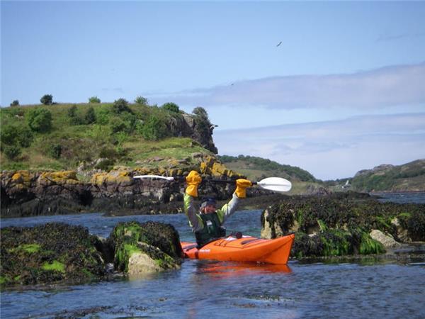 Learn to kayak in the Scottish Highlands