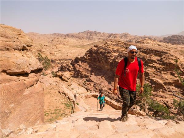 Trekking vacation in Jordan