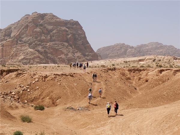 Trekking vacation in Jordan
