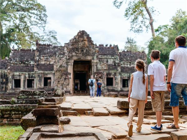 Cambodia family vacation for teenagers
