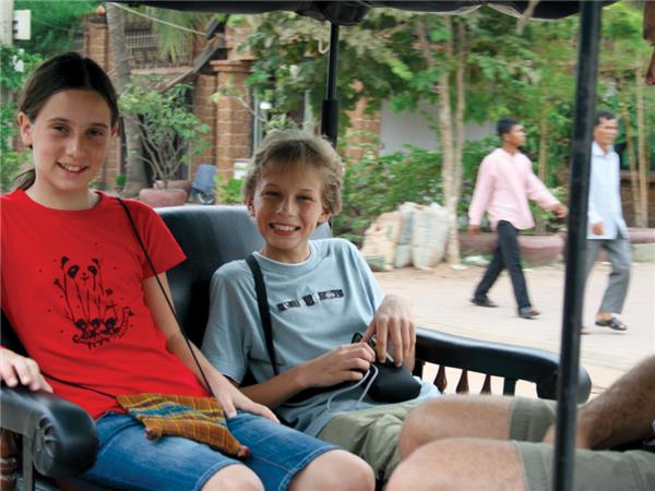 Cambodia family vacation for teenagers