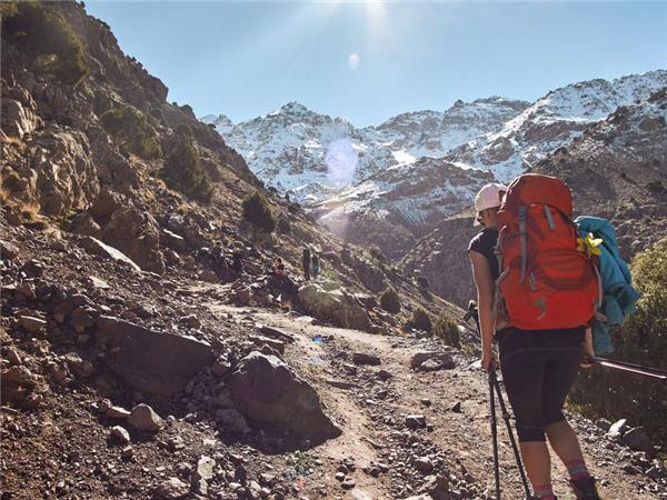 Climb Mount Toubkal walking vacation